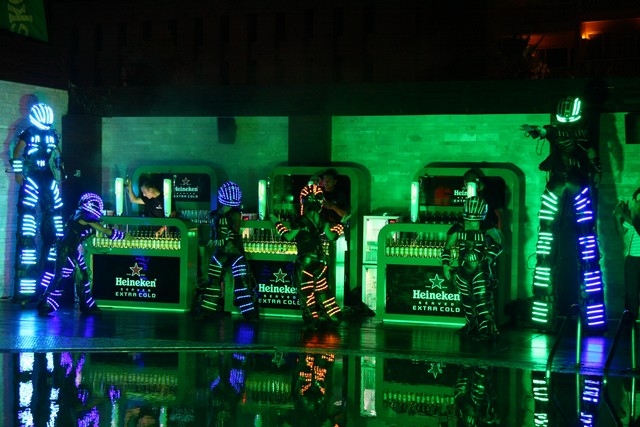 Launching of Heineken Fountain